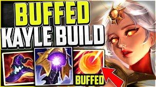 BUFFED KAYLE ONLY NEEDS LVL 6 65% WR BUILD  Kayle Guide Season 13 League of Legends