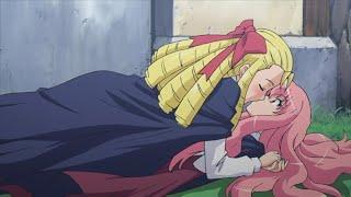 Anime girl kiss girl #7  Lesbian kiss