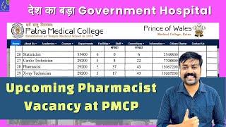 Upcoming Pharmacist Vacancy at PMCP  Upcoming Pharmacist Recruitment 2024  Pharmacy Jobs