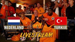 Nederland - Turkije I LIVE Bij Andy Thuis op de Bank Met Royston Drenthe & Glenn Helder