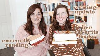 a chatty bookish video with my daughter - our current reads her favorite YA books & more