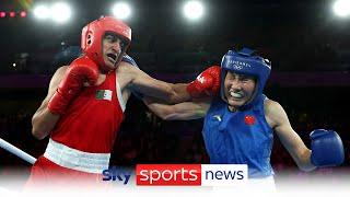 Imane Khelif defeats Yang Liu to win gold in womens boxing 66kg category