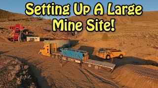 Setting Up A Large Mining Operation In Nevada