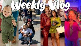 weekly vlog my baby’s 1st birthday party fenty hair event disneyland trip & more  Arnell Armon