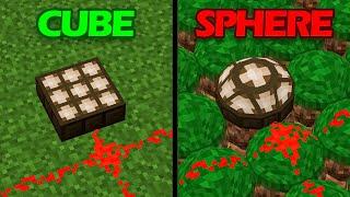 Minecraft vs Spherical minecraft