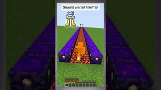 Fire Way epic END moment  #shots #minecraft