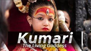 Kumari  The Living Goddess of Nepal  Reincarnation of Taleju Bhawani  Kathmandu Nepal 