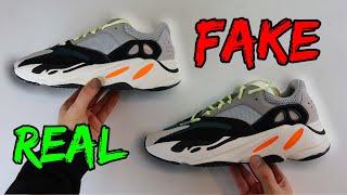 REAL VS FAKE ADIDAS YEEZY 700 V1 WAVERUNNER SNEAKER COMPARISON