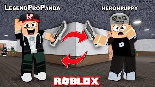 Hesapları Değiştirdik ve Katil Kim Oynadık - Panda ile Roblox Murder Mystery 2