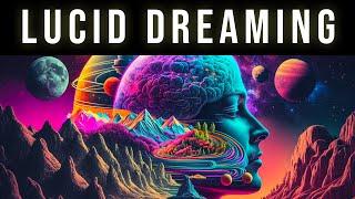 Enter REM Sleep Cycle & Control Your Dreams  Lucid Dreaming Black Screen Binaural Beats Sleep Music