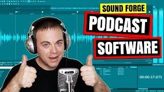 Podcast Software for Windows - Sound Forge Audio Studio 13