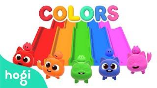 Learn Colors with Ninimo and Slide  Kids Learn Colors  Pinkfong Hogi