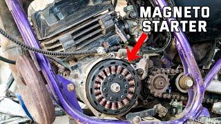 ACG electric starter conversion on Dt125 after 1Year