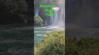 Amazing water falls Bosnia  #waterfall #subscribe #love #viral #trending #nature