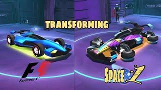 Transforming F1 car to SpaceShip - Race master gameplay