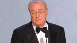 Michael Caine Wins Supporting Actor 2000 Oscars