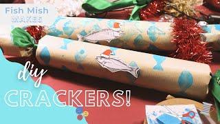 Fish Mish Makes DIY Fishy Christmas Crackers