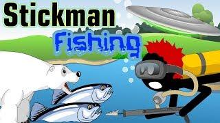 Stickman mentalist. Fish vs Fishermen. Best video