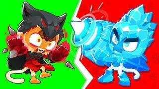 MODDED Bloons TD BUT With the ICE TOWER Bloons TD Battles