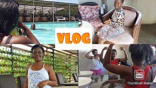 A DAY WELL SPENT WITH A KENYAN YOUTUBER pt.2 Swimming Hair transformation Lunch