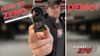 How to Zero a Red Dot for Rifle