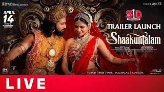 Shaakuntalam 3D Trailer Launch Event Live  Samantha  Gunasekhar  Neelima Guna  Shreyas Media