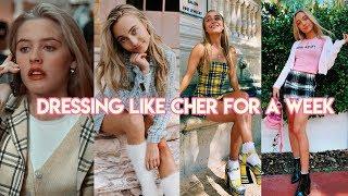 I Dressed like Cher From Clueless For a Week...