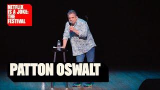 Patton Oswalt on How He Broke His Foot  Netflix Is A Joke The Festival