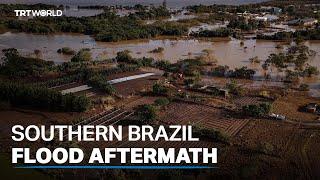 Sao Leopoldo remains under water one month after devastating floods