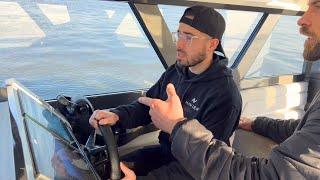 I Drove Naviers Flying Electric Boat 