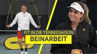 TOP 5 Übungen für die Beinarbeit beim Tennis  Tipps Tricks & Training  Tennis-Point