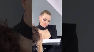 Amanda Seyfried - Behind the scenes of shooting ad for Lancome Hypnose Drama mascara