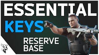Essential Reserve Base Keys in Escape from Tarkov  EUL Gaming
