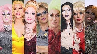 Happy National Coming Out Day from Detox Katya Sharon Needles Bob and more Famous Drag Queens