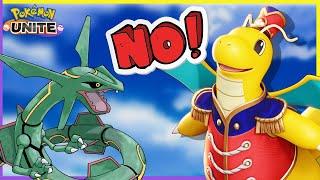 When The Best Dragon In Pokémon Unite Should Say NO To Rayquaza