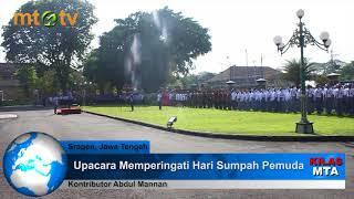 Kilas MTA - Upacara Sumpah Pemuda Sragen