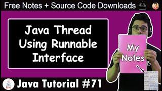 Creating a Java Thread Using Runnable Interface