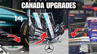 What Every F1 Team Has Upgraded Or Brought To The Canada GP