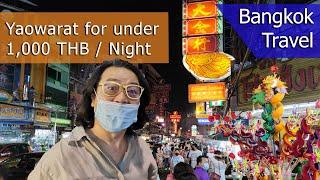 One night Bangkok Street Food 2021 in China Town Yawarat Walking Street