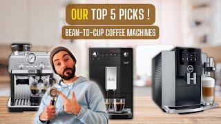 Top 5 Best Coffee Machines with Grinders 2024  Bean-to-cup Delonghi Jura Melitta ...