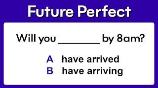 Future Perfect  Grammar test