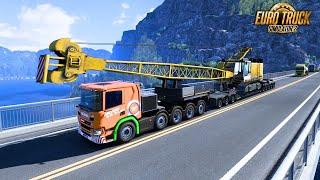 Euro Truck Simulator 2 1.50-heavy machines