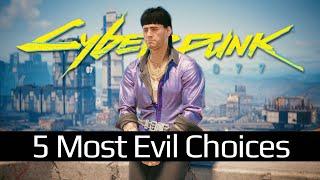 The 5 Most Evil Things You Can Do in Cyberpunk 2077 That You Probably Missed