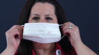 Coronavirus tips How to wear a mask surgical homemade DIY