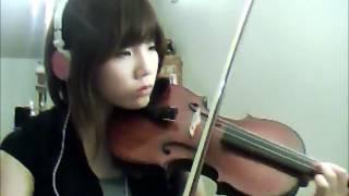 violin cover T-ara Davichi - We were in loveCry Cry ballad ver.