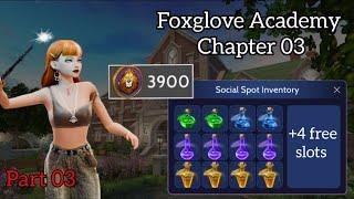 Get your free inventory slots Now -Foxglove Academy - Chapter 3 #avakinlife