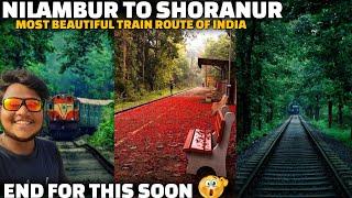 Nilambur – Shoranur Train journey  Indias Most Beautiful Train Journey Route 