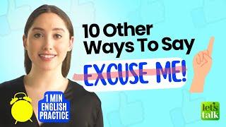 Different  Ways To Say Excuse Me Learn Smart English Phrases  Speak English Fluently #shorts