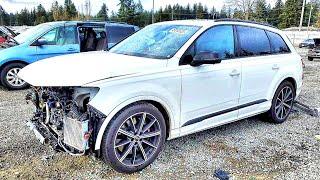 AUDI SQ7 Тотал с аукциона Copart  Тачки из США