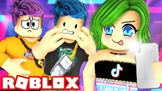 The Tik Tok Queen in Roblox Flee the Facility Funny Moments